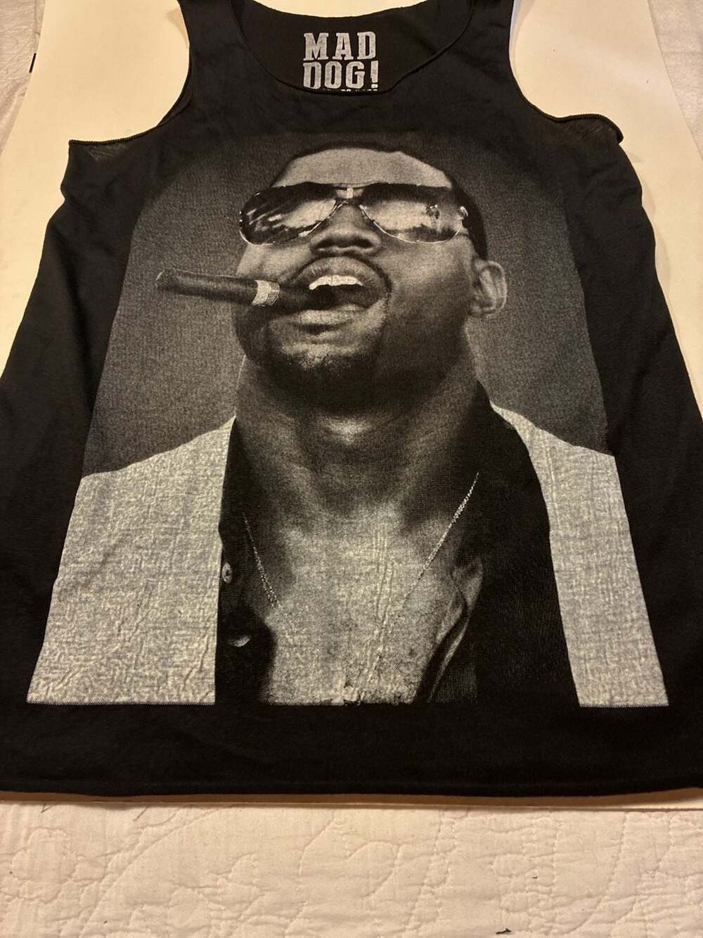 Mad Dog Kanye West Graphic Tank Top